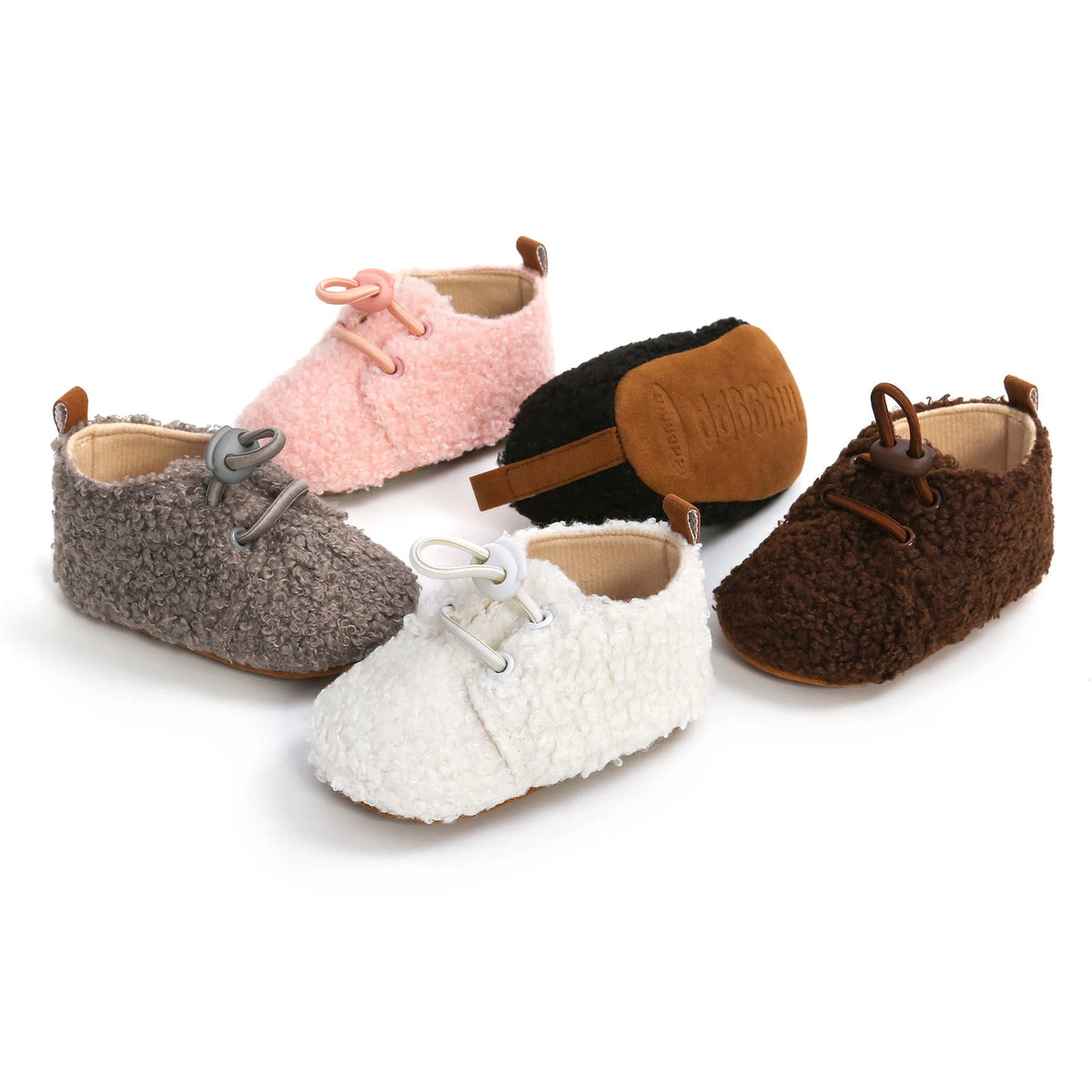 Cozy Warm Cotton Booties (0-12M)    Mimou Babywear