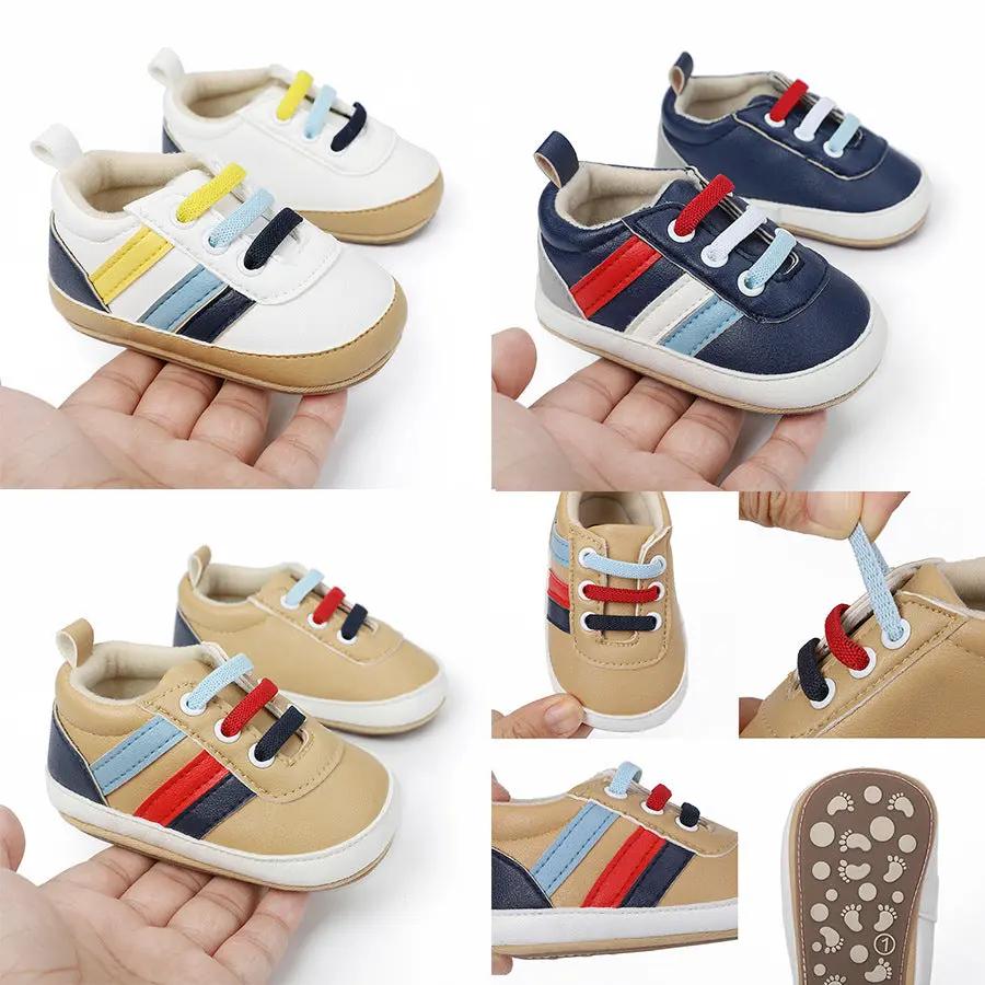Soft PU Baby Step Shoes – Anti-Slip Indoor Shoes for Boys & Girls    Mimou Babywear