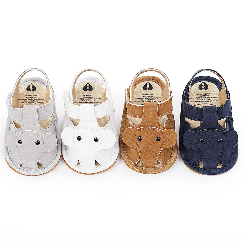 Baby Boy Summer Sandals – PU Leather Breathable Shoes with Rubber Sole 0–1Y | Mimou    Mimou Babywear