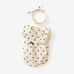 Essential Sleeveless Cotton Romper (0-24M)   Beige / 18-24M Mimou Babywear