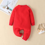 Festive Santa & Reindeer Romper (0-18M)    Mimou Babywear
