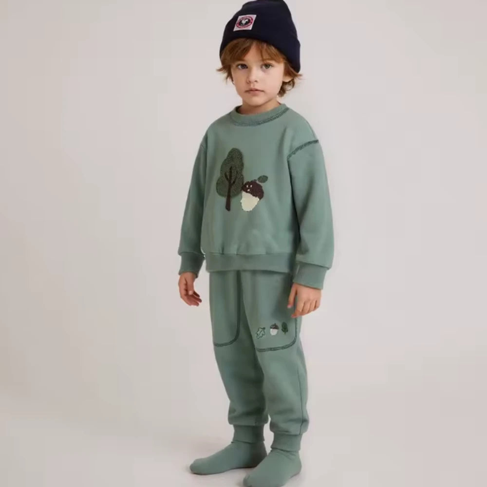 Fleece Baby Jumpsuit – Warm Long-Sleeve Romper (3-24M)    Mimou Babywear