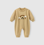 Fleece Baby Jumpsuit – Warm Long-Sleeve Romper for Boys & Girls | Outdoor Wear   Huangliuli / 100cm Mimou Babywear