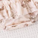 Floral Skirt-Hem Romper (3-24M)    Mimou Babywear