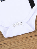 Gentleman Romper & Suspenders Set (3-Piece, 3-24M)    Mimou Babywear