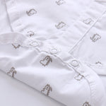 Gentleman Short-Sleeve Romper & Suspender Shorts Set – Baby Boy Summer Outfit    Mimou Babywear