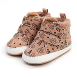 High-Top Warm Cotton Walkers (0-18M)    Mimou Babywear