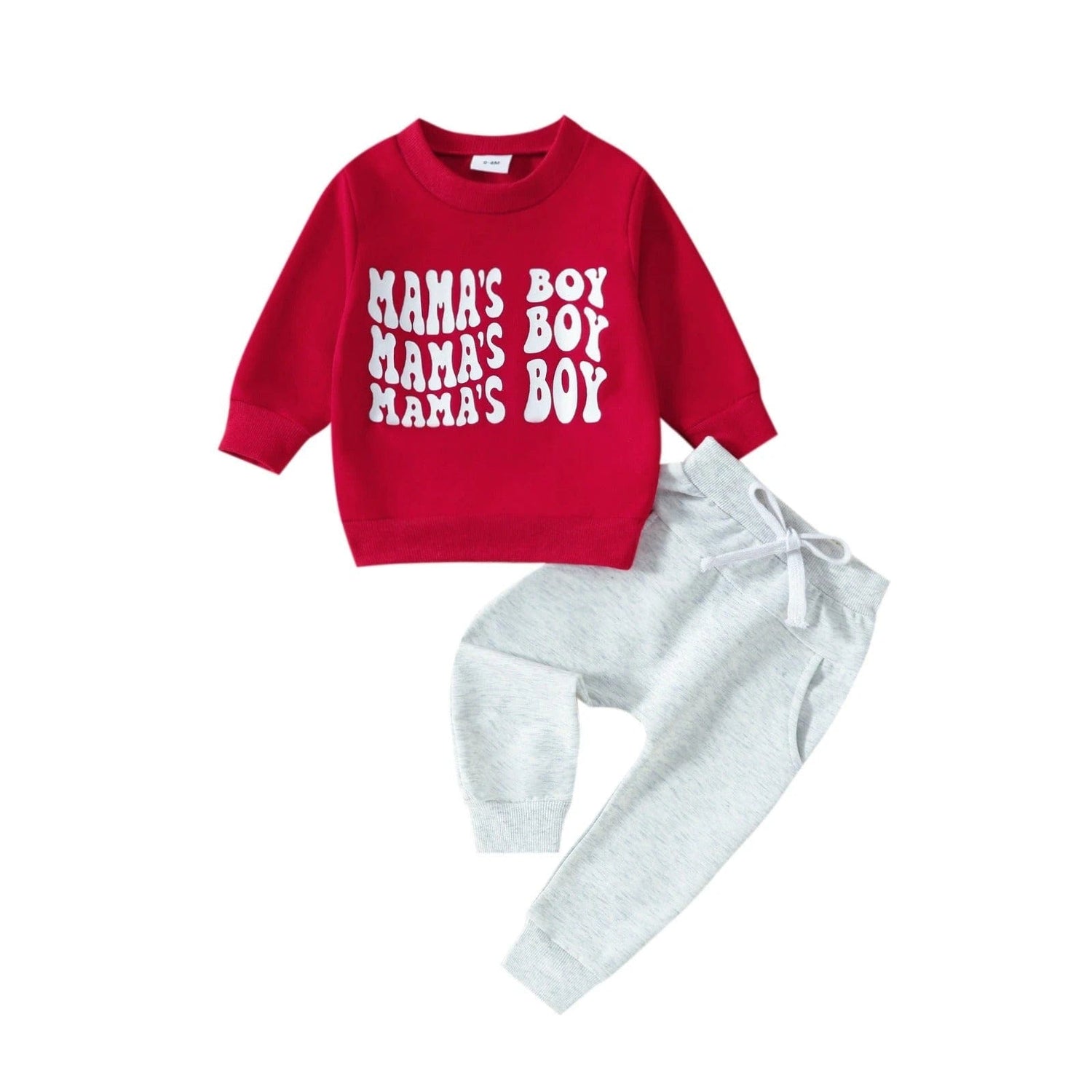 Infant & Toddler Pullover Hoodie Set – Top & Pants (12–36M)