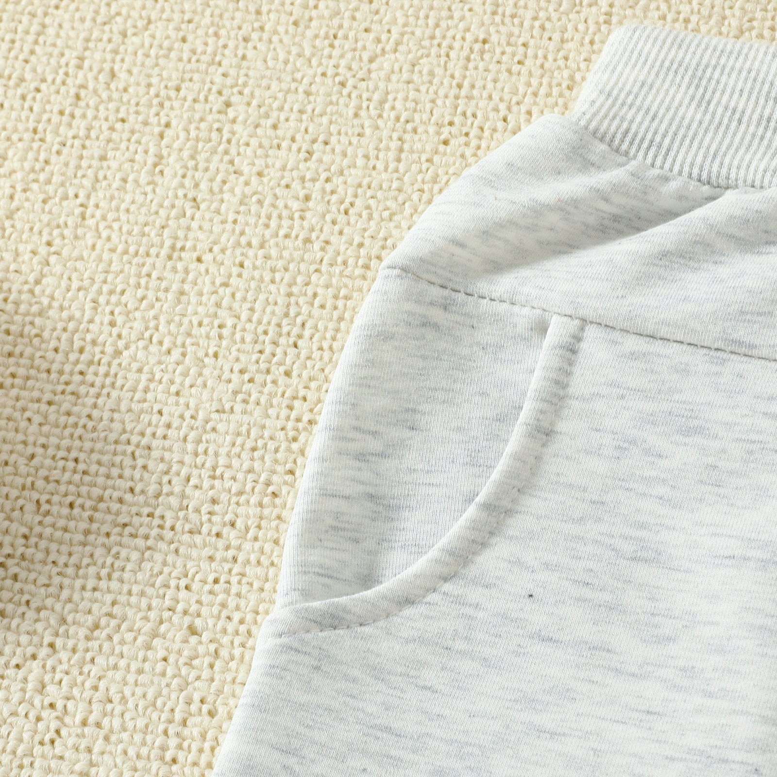 Infant & Toddler Pullover Hoodie Set – Top & Pants (12–36M)    Mimou Babywear