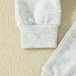 Infant & Toddler Pullover Hoodie Set – Top & Pants (12–36M)    Mimou Babywear