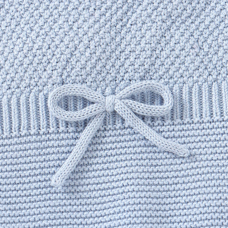 Knitted Sleeveless Baby Romper – Soft Cotton One-Piece (3-24M)    Mimou Babywear