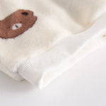 Little Bear Winter Warm 2-Piece Set – Long-Sleeve Top & Trousers for Kids    Mimou Babywear