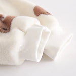 Little Bear Winter Warm 2-Piece Set – Long-Sleeve Top & Trousers for Kids    Mimou Babywear