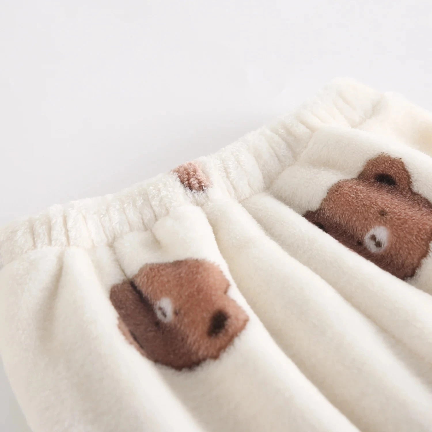 Little Bear Winter Warm 2-Piece Set – Long-Sleeve Top & Trousers for Kids    Mimou Babywear