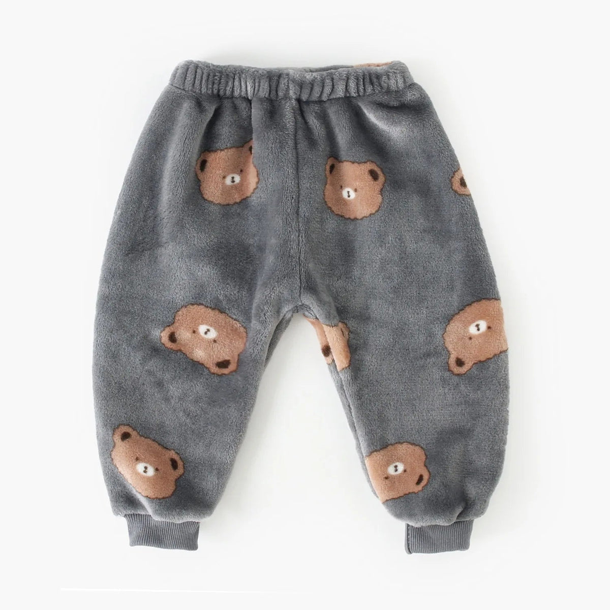 Little Bear Winter Warm 2-Piece Set – Long-Sleeve Top & Trousers for Kids    Mimou Babywear