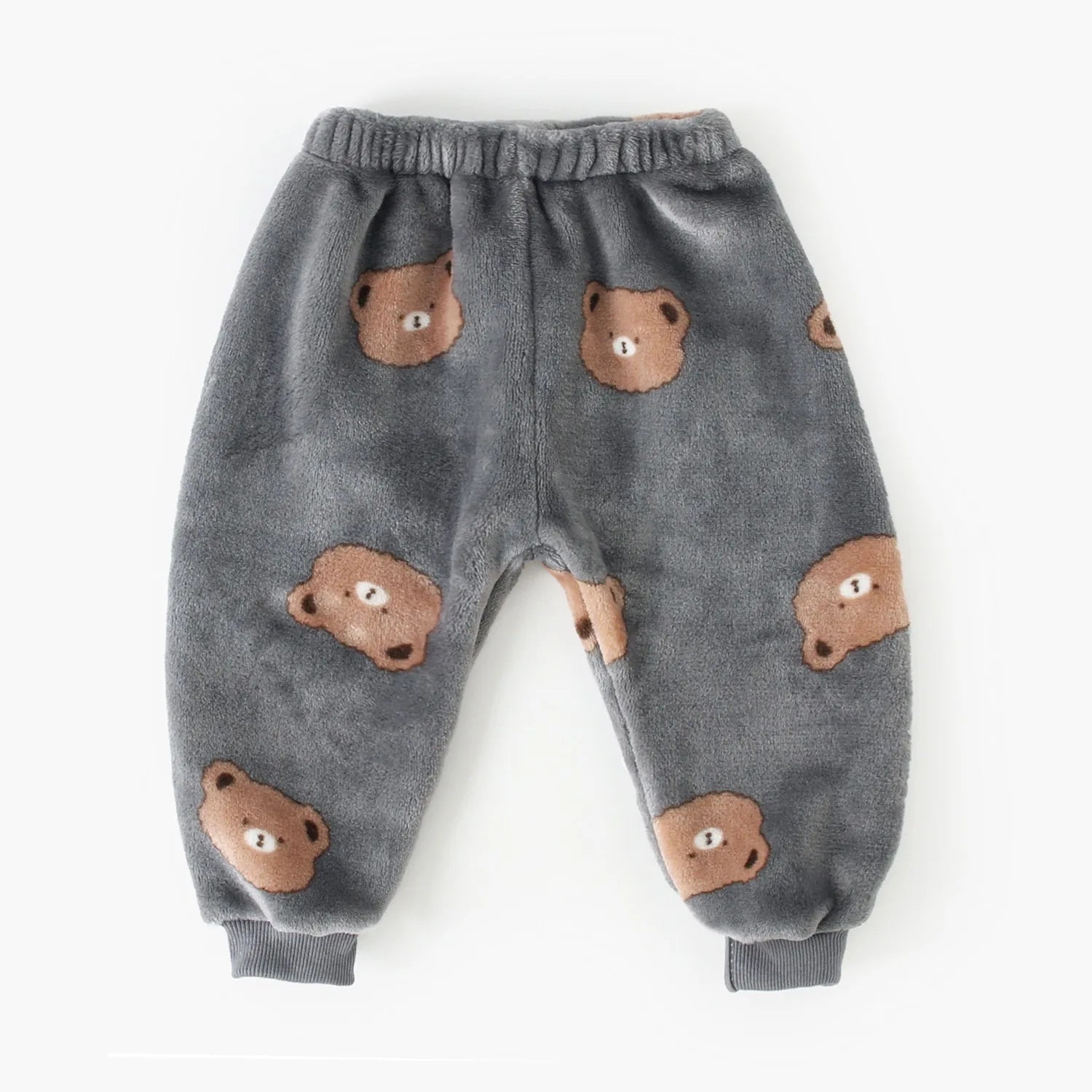 Little Bear Winter Warm 2-Piece Set – Long-Sleeve Top & Trousers for Kids    Mimou Babywear