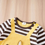 Long Sleeve Cotton Baby Cow Romper Outfit (0–18M)    Mimou Babywear