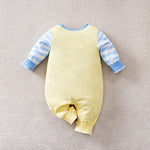 Long Sleeve Cotton Baby Deer Romper with Layered Look (0–18M)    Mimou Babywear