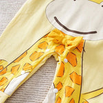 Long Sleeve Cotton Baby Deer Romper with Layered Look (0–18M)    Mimou Babywear