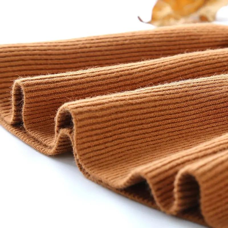 Lotus Collar Knit Doll Dress (6M-36M)    Mimou Babywear