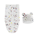 Newborn swaddling clothes scarves baby carriers babies wrapped in the delivery room baby kicks baby sleeping bags hats   space / 50*73cm Mimou Babywear