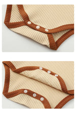 Nordic Style Cotton Bodysuit (0-24M)    Mimou Babywear