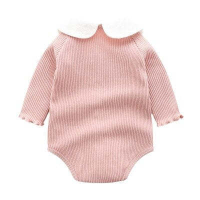 Peter Pan Collar Bodysuit (3-36M)    Mimou Babywear