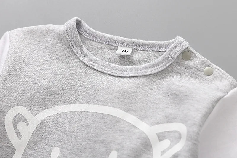 Playful Animal Print Bodysuit (0-24M)    Mimou Babywear