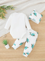 Little Koala 3-Piece Set – Long Sleeve Bodysuit, Trousers & Hat (0–18M)    Mimou Babywear