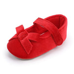 Soft Flannel Princess Shoes (0-18M)   Red / 13cm Mimou Babywear