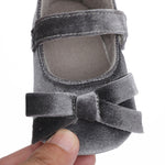 Soft Flannel Princess Shoes (0-18M)    Mimou Babywear