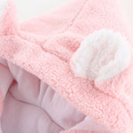 Winter Warm Baby Onesie – Thickened Fleece Hooded Suit for Newborns | Mimou    Mimou Babywear