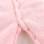 Winter Warm Baby Onesie – Thickened Fleece Hooded Suit for Newborns | Mimou    Mimou Babywear