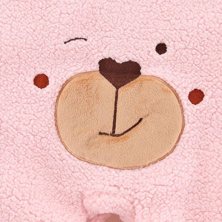 Winter Warm Baby Onesie – Thickened Fleece Hooded Suit for Newborns | Mimou    Mimou Babywear