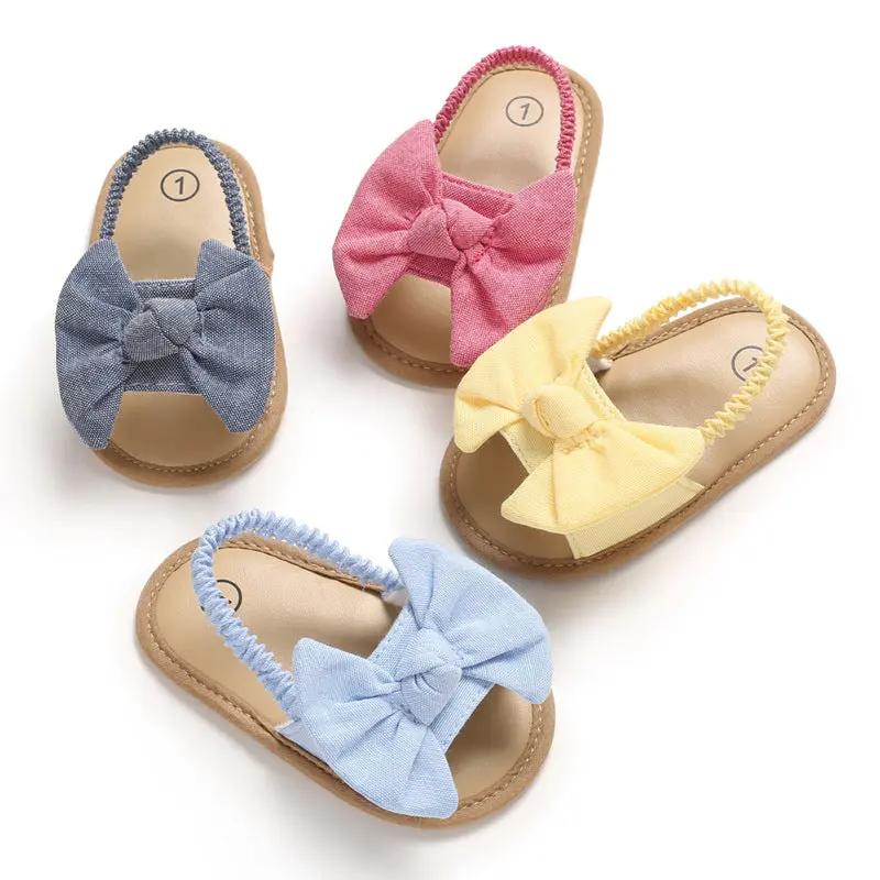 Airy Canvas Summer Sandals (0 - 12 Months) - Mimou Babywear