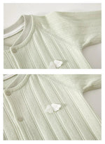 Angel Wings Embroidered Romper (0 - 18 Months) - Mimou Babywear