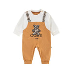 Bear Layered - Look Onesie (0 - 18 Months) - Mimou Babywear