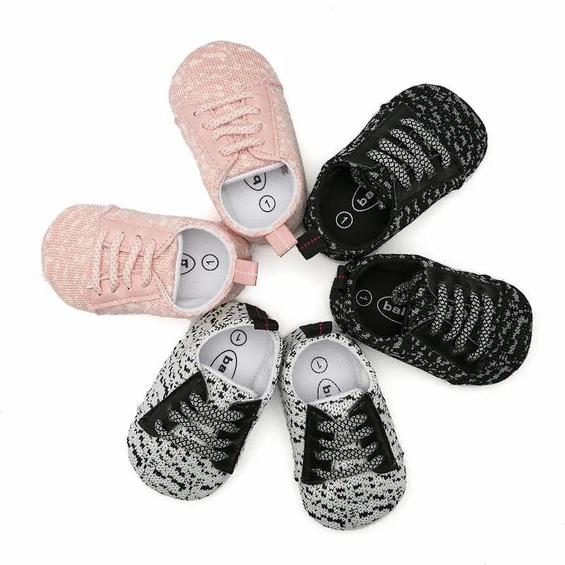 Breathable Non - Slip First Sneakers (6 - 24 Months) - Mimou Babywear