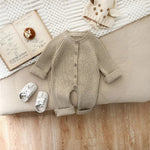 Chunky Knit Autumn Romper (3 - 18 Months) - Mimou Babywear
