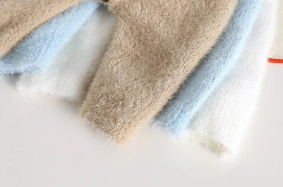 Cloud - Soft Plush Winter Romper (3 - 18 Months) - Mimou Babywear