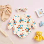 Cotton Bodysuit & Headband Set (3 - 18 Months) - Mimou Babywear