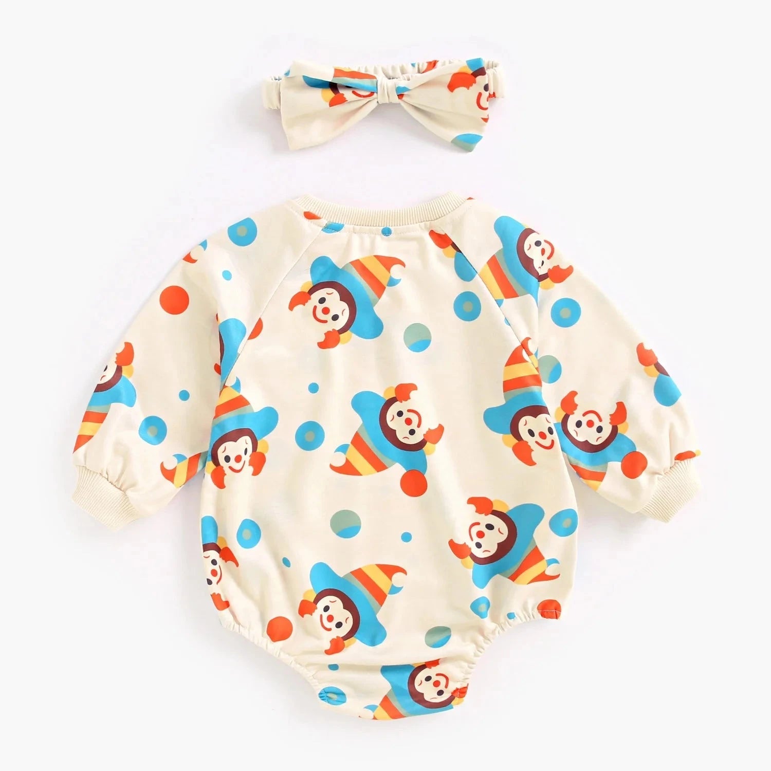Cotton Bodysuit & Headband Set (3 - 18 Months) - Mimou Babywear