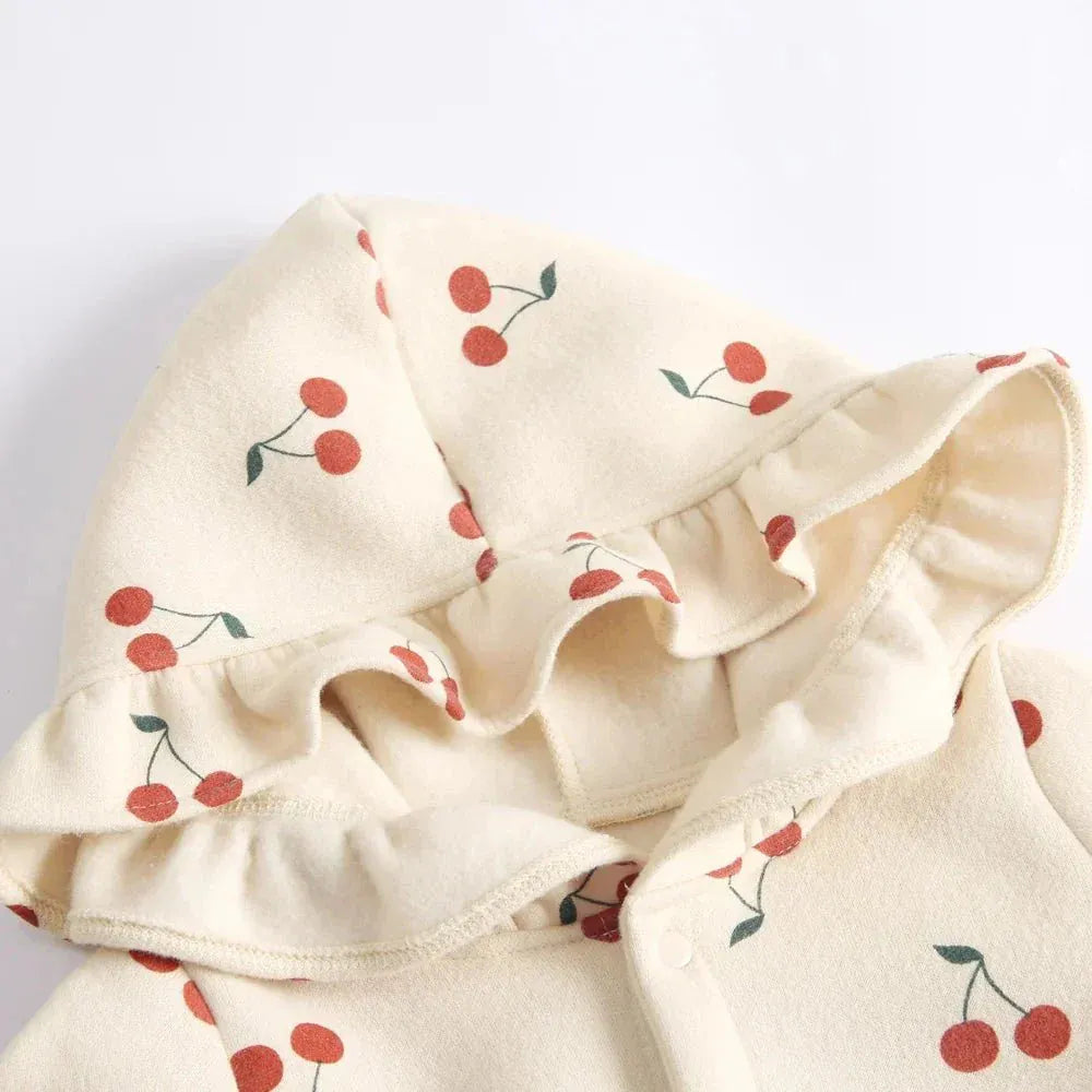 Cozy Hooded Winter Romper (3 - 18 Months) - Mimou Babywear