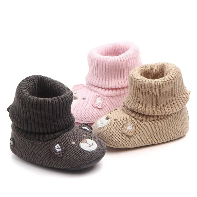 Cozy Wool First Walkers (0 - 12 Months) - Mimou Babywear