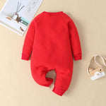 Festive Santa & Reindeer Romper (0 - 18 Months) - Mimou Babywear