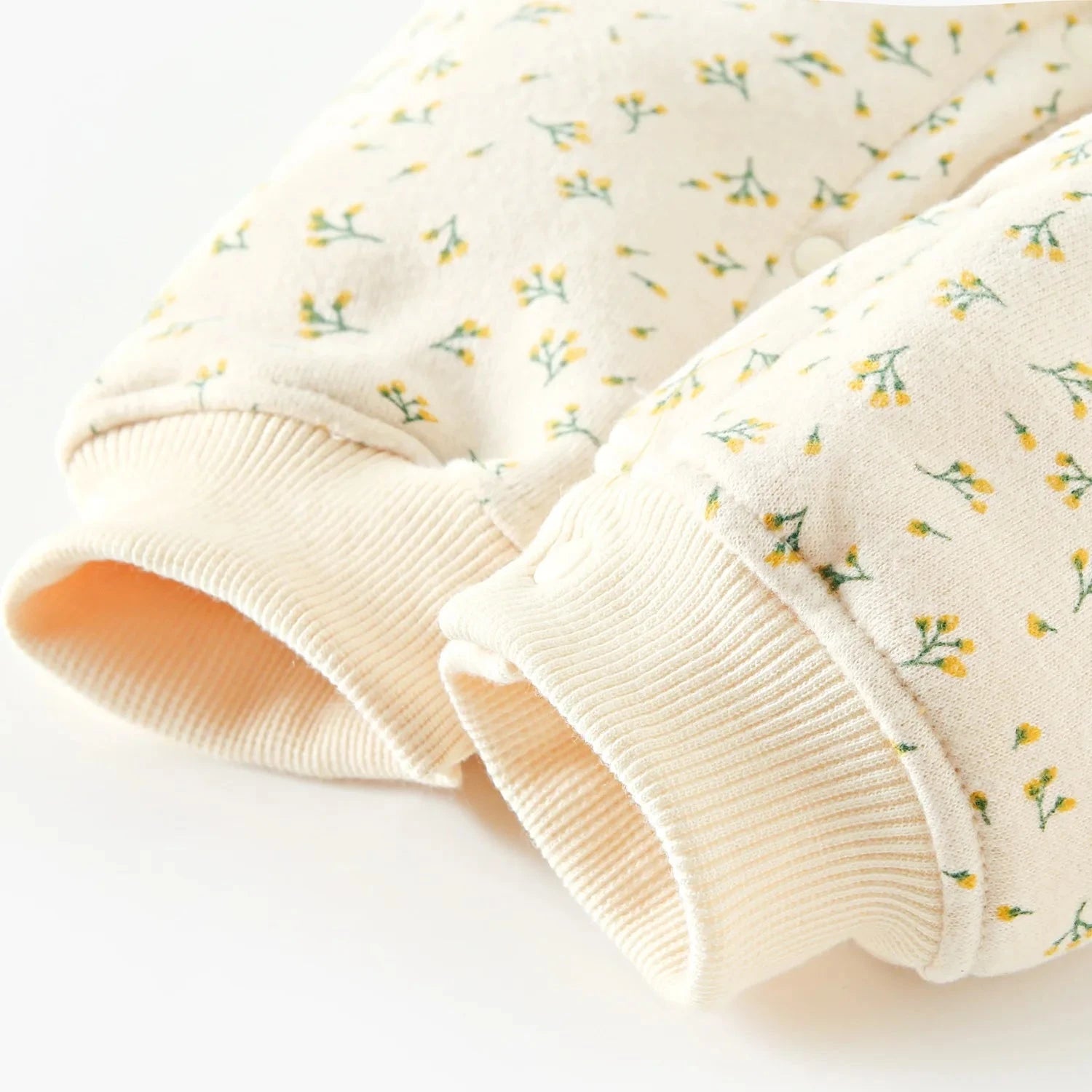 Floral Hooded Winter Romper (3 - 18 Months) - Mimou Babywear