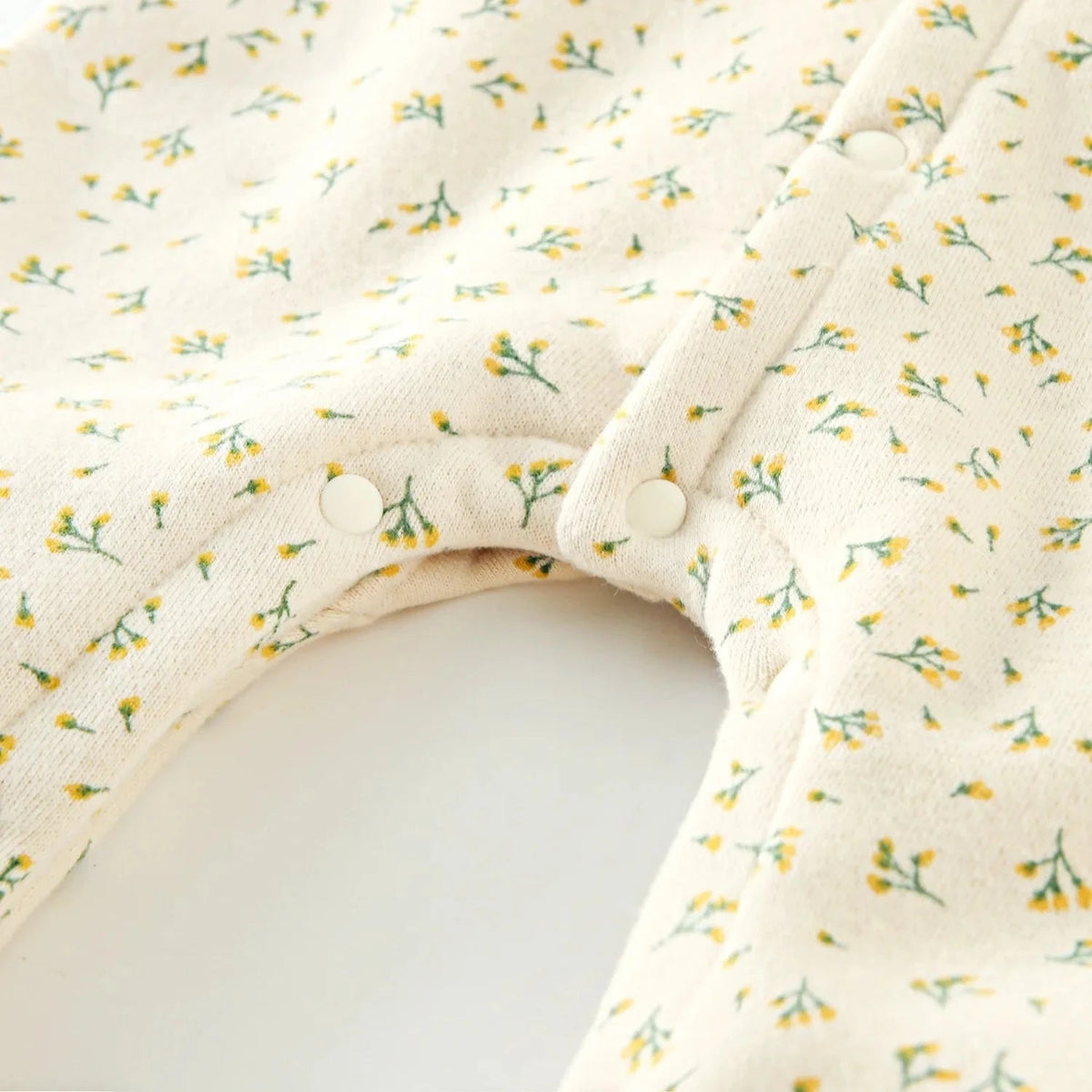 Floral Hooded Winter Romper (3 - 18 Months) - Mimou Babywear