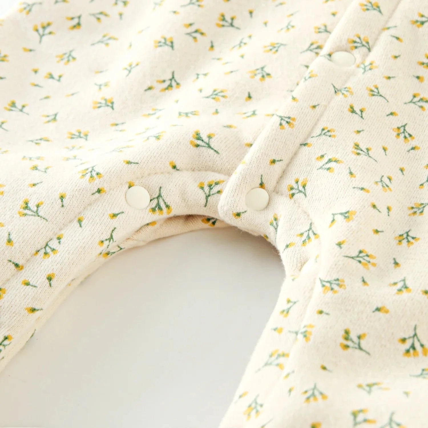 Floral Hooded Winter Romper (3 - 18 Months) - Mimou Babywear