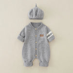 Gentle Touch Cotton Set with Hat (0 - 9 Months) - Mimou Babywear