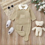 Heirloom Knit Sweater & Romper Set (0 - 9 Months) - Mimou Babywear